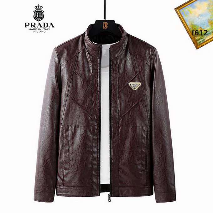 Prada Leather Jacket Mens ID:20230221-82